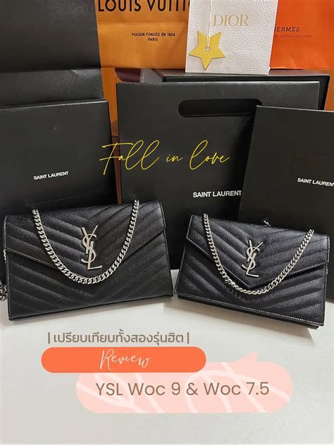 ⭐️รีวิว YSL WOC รุ่นฮิต ทั้งสองไซต์ size 9 & 7.5 ️.